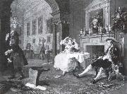 William Hogarth, Mariage a drawer fashion II